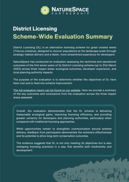 Evaluation Report Summary Cover